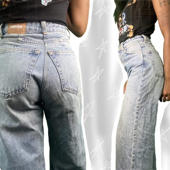 Wide Leg High Waisted Weekend Jeans - Picture 2 of 2